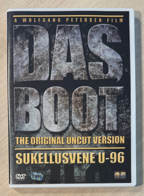 Wolfgang Petersen: SUKELLUSVENE U-96 (1981) minisarja (2DVD)