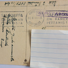 U.Maasio: vene vesille, kulkenut kenttäpostissa 1944 - pikkukuva 2