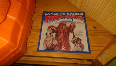 Pekka ja Pätkä Lumimiehen Jäljillä DVD Leffapokkari