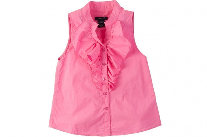GANT pinkki frilla TOPPI 110/116 cm, ovh 74,90€