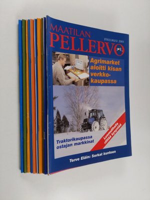 Maatilan Pellervo vuosikerta 2001 (puuttuu heinäkuu ja ma...
