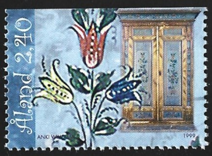 Åland 1999 ÅV 7  Kansantaidetta  2,40 mk ** LaPe 151