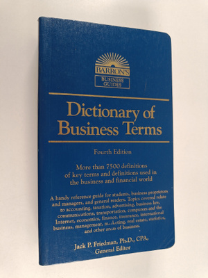 Jack P. Friedman : Dictionary of Business Terms