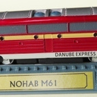 Pienoismalli N , Danubia Express Junan veturi, Märklin ei - pikkukuva 1