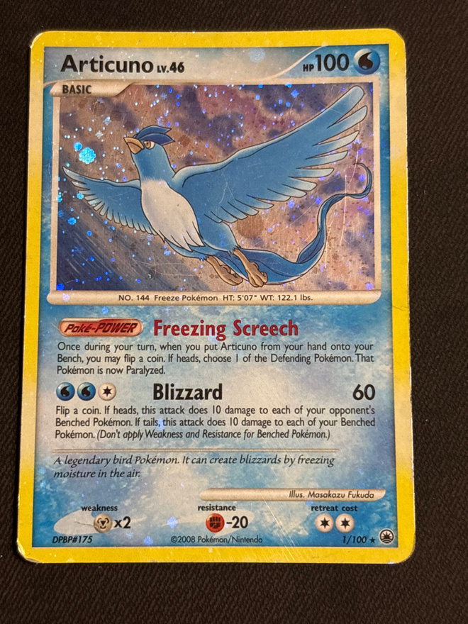 Articuno lv.46 1/100 Majestic Dawn