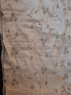 Luonnonvaalea tafti 150x280cm