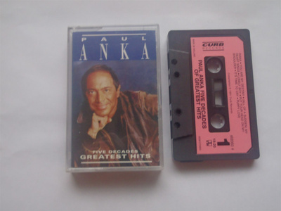 C-kasetti PAUL ANKA - FIVE DECADES GREATEST HITS
