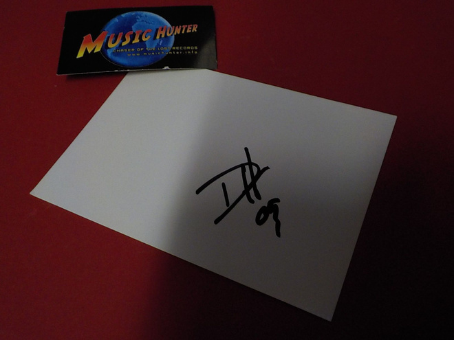 DUFF MCKAGAN [GUNS N ROSES] NIMIKIRJOITUS