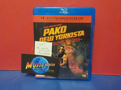 PAKO NEW YORKISTA / ESCAPE FROM NEW YORK UUSI BLURAY