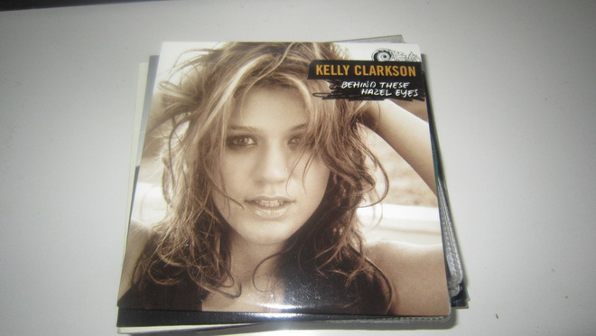 Kelly Clarkson behind these hazel eyes cds