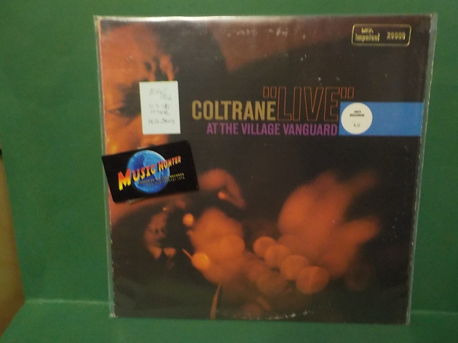 COLTRANE  LIVE AT THE VILLAGE VANGUARD EX+/EX LP