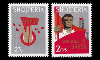 Albania 1589-90 ** Työväen nuorisoliiton kongressi (1972)