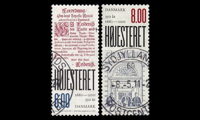Tanska 1636-7 o Korkein oikeus 350v (2011)