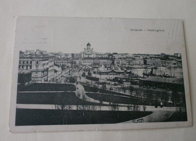 Helsinki, Eteläsatama, tavaravaunuja, liikennettä, p. 1910