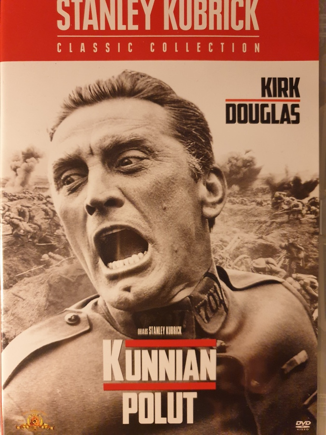 Stanley Kubrick: Kunnian polut (1957) Kirk Douglas DVD