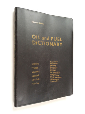 Hjalmar Strom : Oil and fuel dictionary