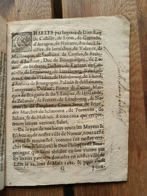 Asiakirja vuodelta 1590/1591