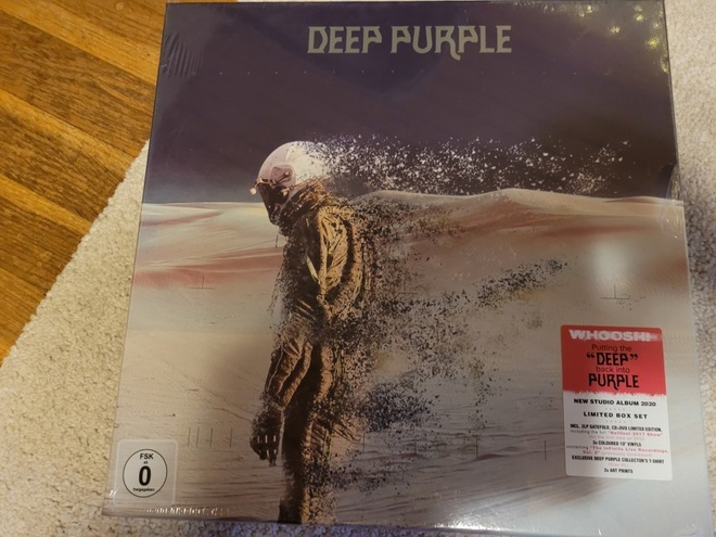 DEEP PURPLE:WHOOSH 2LP+ CD+DVD+T-SHIRT