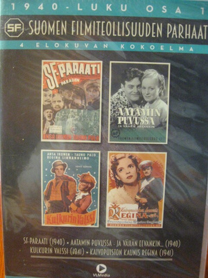 SUOMEN FILMITEOLLISUUDEN PARHAAT DVD 1940-LUKU OSA 1