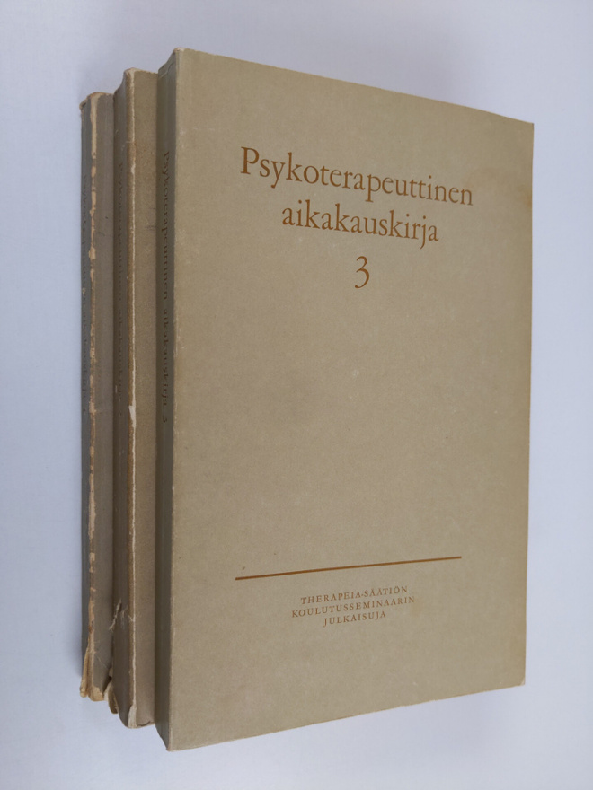 Psykoterapeuttinen aikakauskirja 1-3