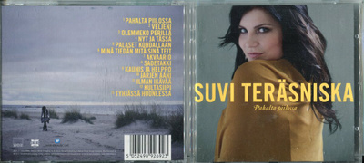 SUVI TERÄSNISKA . CD-LEVY . PAHALTA PIILOSSA