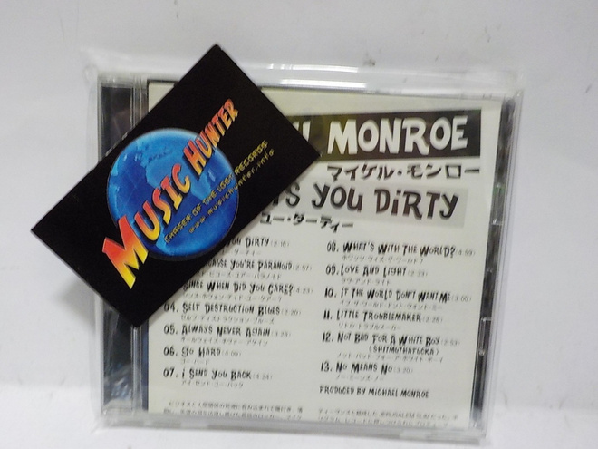 MICHAEL MONROE - LIFE GETS YOU DIRTY CD