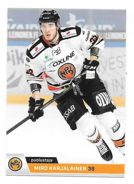 2018-19 CardSet #16 Miro Karjalainen HPK