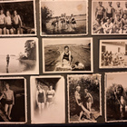 19x vintage valokuva rannalta ja 11x vene laiva - pikkukuva 2