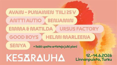 Kesärauha 2 pv lippu PE+LA