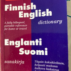FINNISH ENGLISH dictianary ENGLANTI SUOMI - pikkukuva 1