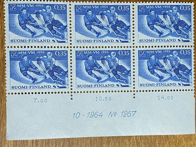 JÄÄKIEKON MM-KISAT 1965 NUMERO KUUSILO**