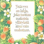 kortti ** Bastin Marjolein Luonto - erilaisia taittokortteja - pikkukuva 2