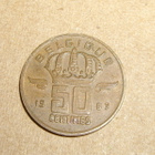 Belgia Belgique 50 centimes COIN 1967 - pikkukuva 2