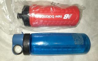 NEW BALANCE uusi 500ml juomapullo-Nalgene 650ml-Adidas 750ml