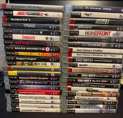 Playstation 3 pelit - toiminta & taistelu 4e/kpl