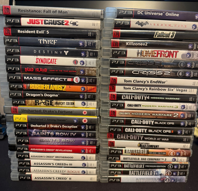 Playstation 3 pelit - toiminta & taistelu 4e/kpl