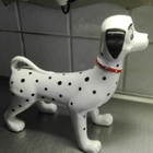 SULOINEN KERAAMINEN, DALMATIALAINEN - KORISTE-ESINE - pikkukuva 2