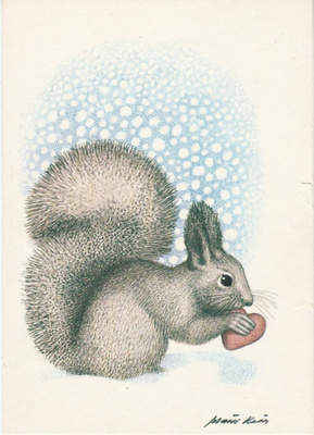 Postikortti, ELÄIMET, ORAVA