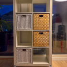 Ikea EXPEDIT 2x4 hyllykkö + korit + pyörät - pikkukuva 1