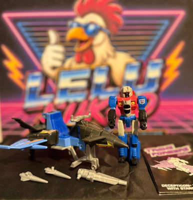 G1 Action Masters: Turbo Jet ja Starscream 100% COMPLEAT!