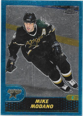 2001-02 Topps Chrome #52 Mike Modano Dallas Stars