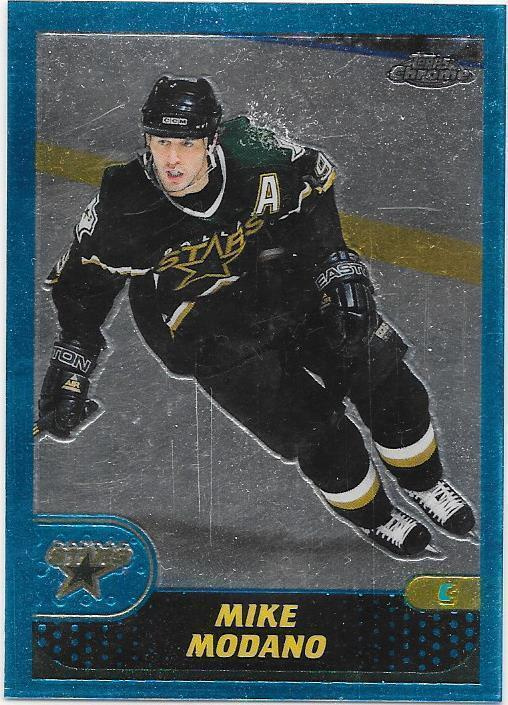 2001-02 Topps Chrome #52 Mike Modano Dallas Stars