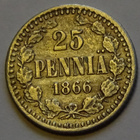 1866 25 pennit kl6 - pikkukuva 1