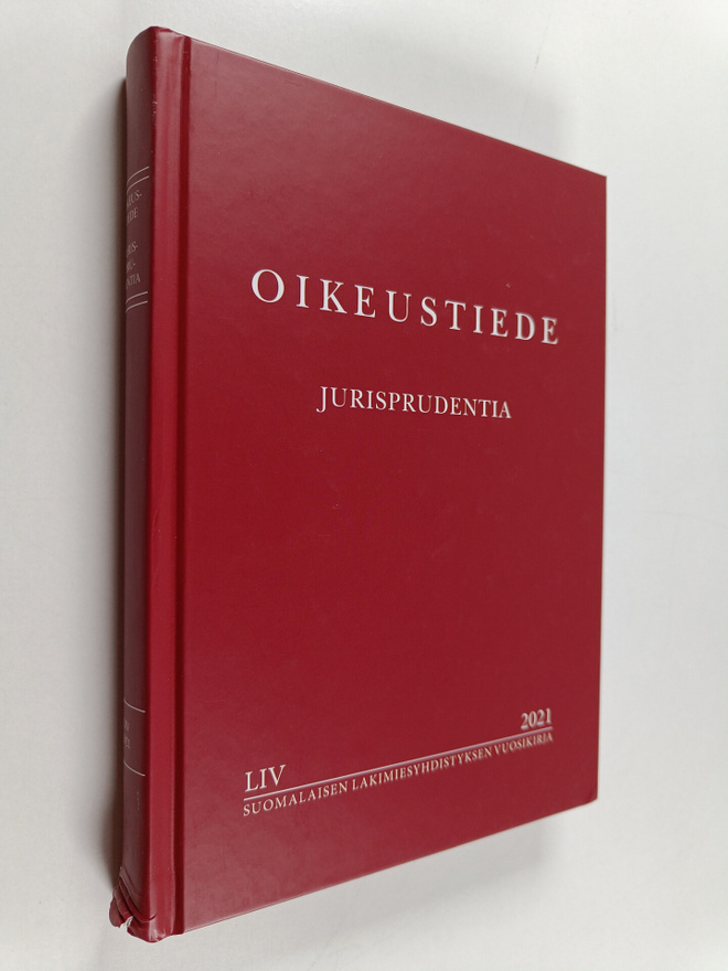Oikeustiede Jurisprudentia : Suomalaisen Lakimiesyhdistyk...