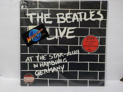 THE BEATLES - LIVE AT THE STAR-CLUB M-/EX+ LP