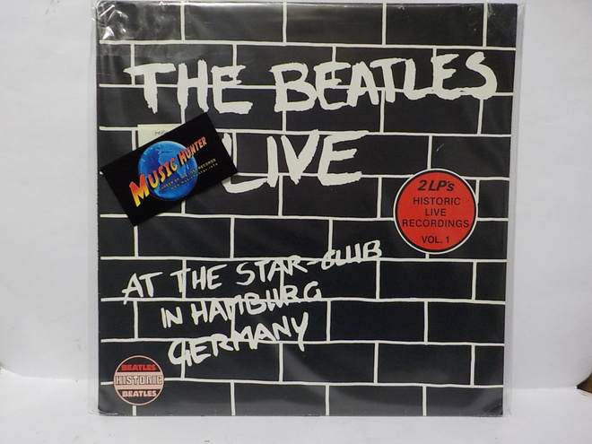 THE BEATLES - LIVE AT THE STAR-CLUB M-/EX+ LP