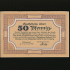 Saksa Notgeld 50 Pfennig, Höhscheid 1.11.1919 - pikkukuva 1