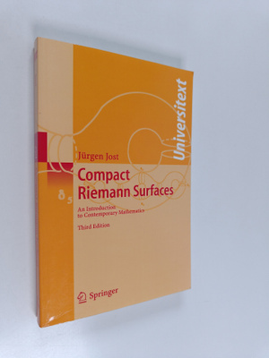Jurgen Jost : Compact Riemann surfaces : an introduction ...