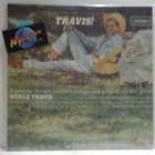 MERLE TRAVIS - TRAVIS! EX-/EX+ UK REISSUE LP - pikkukuva 1