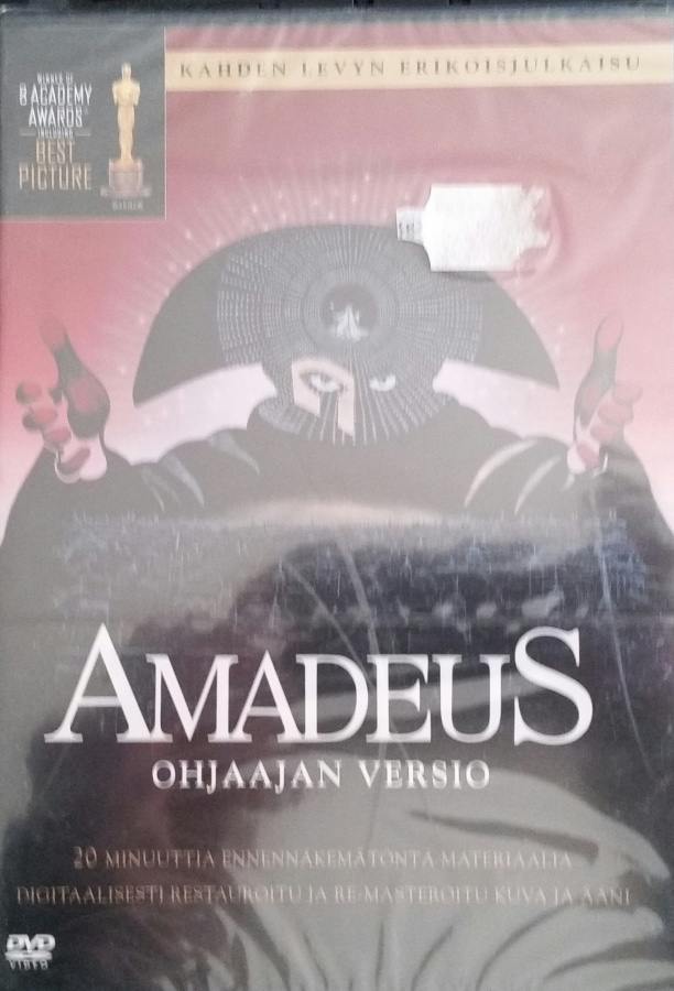 Amadeus - Ohjaajan versio (1984) 2DVD Suomijulkaisu
